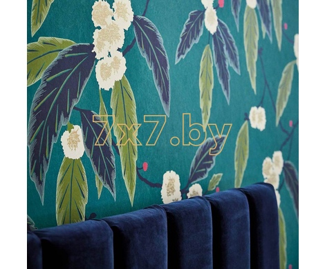 Salinas 112132 Coppice Wide Width Peacock / Azalea / Midnight