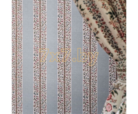 HIGHGROVE 217486 Pergola Stripe Mineral Blue/Wisteria